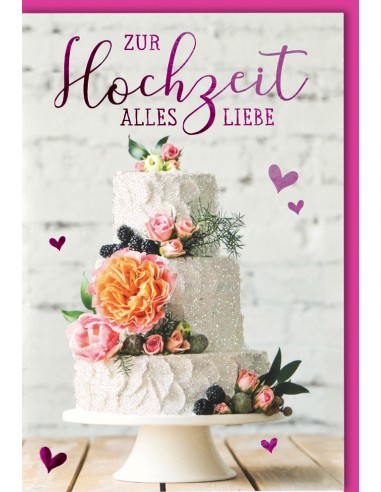 Hochzeitskarten - Zur Hochzeit alles...