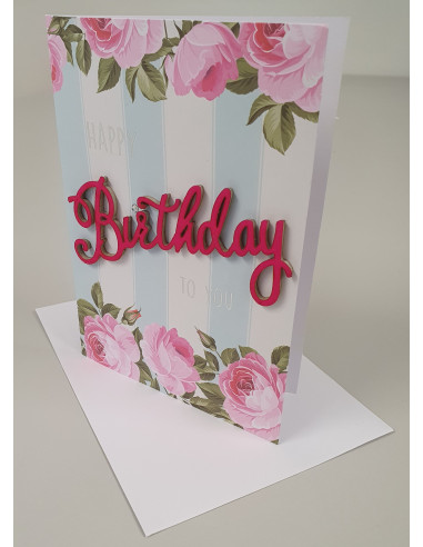 Geburtstagskarte - Happy Birthday
