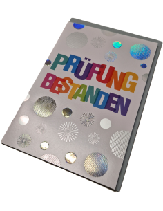 Prüfungskarte - Bestanden 2