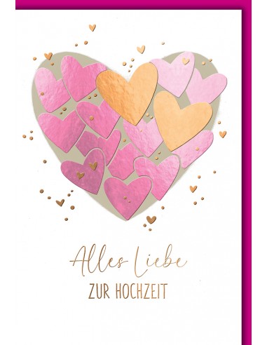 Hochzeitskarte - Alles Liebe zur...