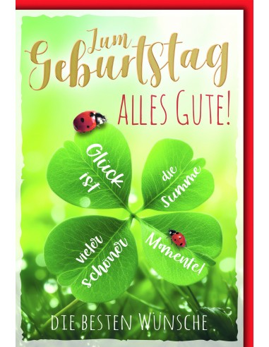 Geburstagskarte - Liebe- Kraft -...