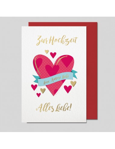 Hochzeitskarten - Zur Hochzeit alles...