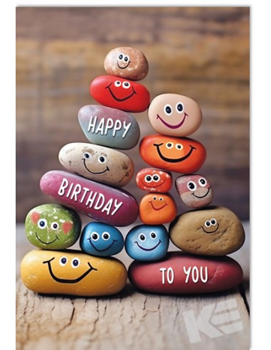 Geburstagskarte - Happy Birthday to you