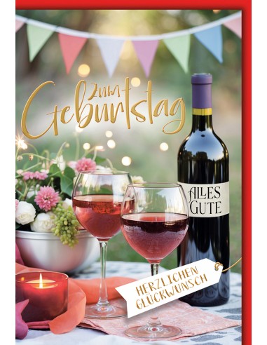 Geburstagskarte - Zum Geburtstag...
