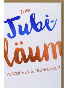 Jubiläumskarte