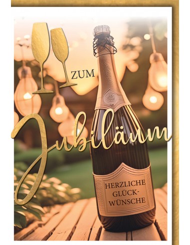 Jubiläumskarte - Zum Jubiläum...