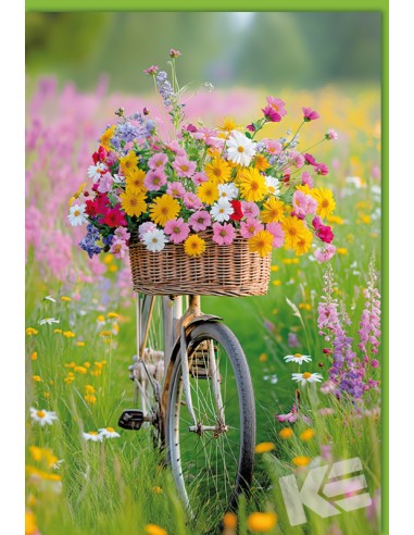 Glückwunschkarte ohne Text - Blumen