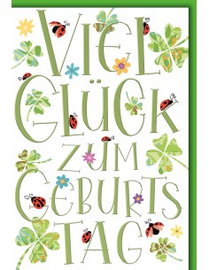 Geburtstagskarte - Viel...
