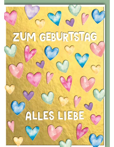 Geburtstagskarte - Zum Geburtstag...