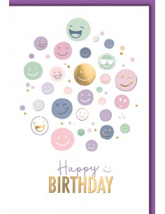 Geburtstagskarte - Happy...