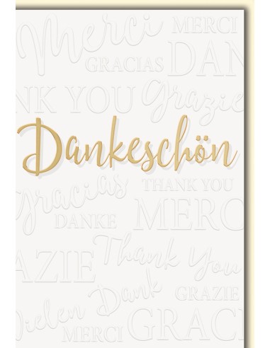Dankekarte - Dankeschön