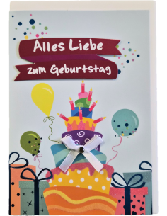 Geburtstagskarte -  Alles...