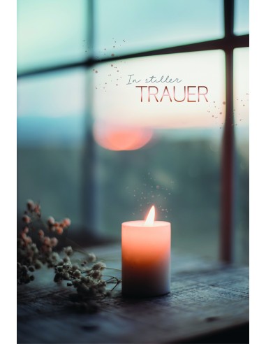 Trauerkarte - In stiller Trauer