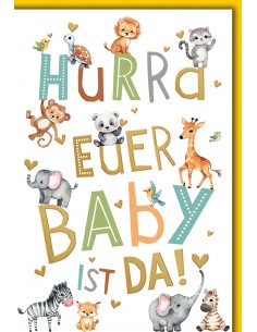Babykarten - Hurra euer...