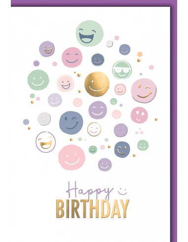 Geburtstagskarte - Happy Birthday