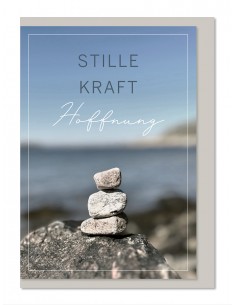 Trauerkarte - Stille Kraft...