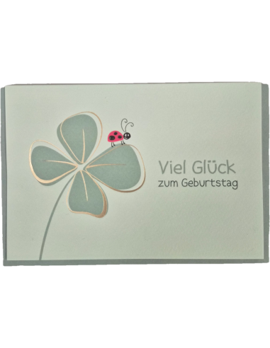 Geburtstagskarte - Viel Glück zum...