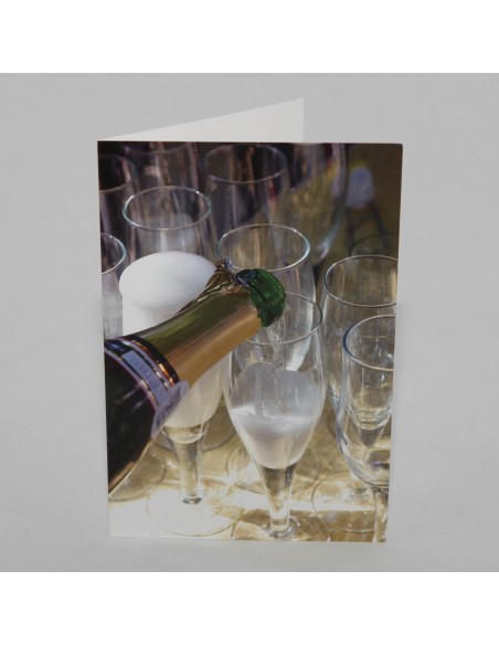 Champagner und Gläser